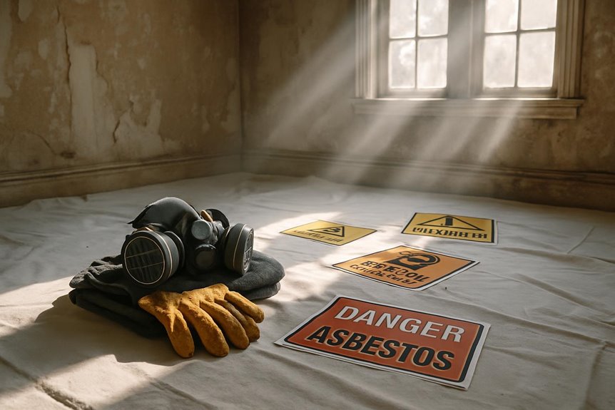 asbestos safety during restoration