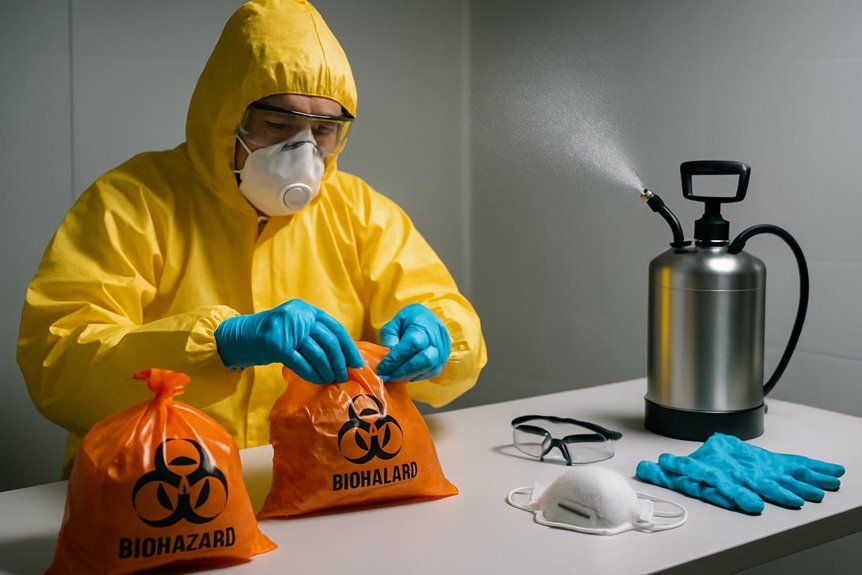 biohazard cleanup essential steps