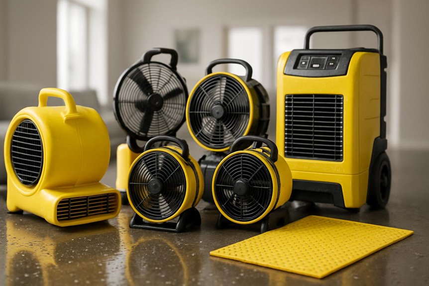 emergency drying tools list