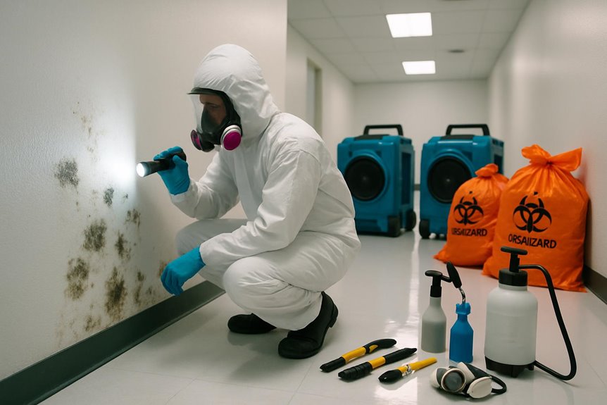 emergency mold cleanup procedures