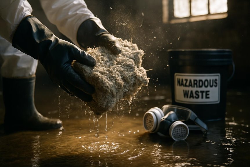 flood asbestos removal guidelines