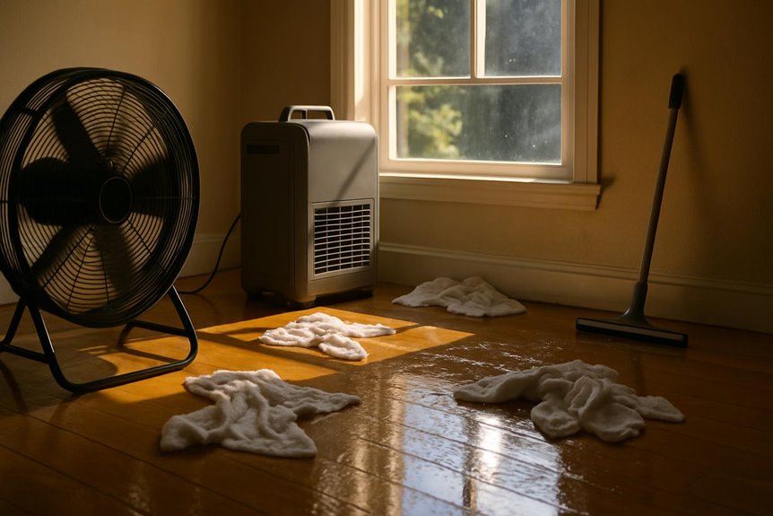 flood recovery drying techniques
