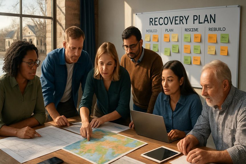 flood recovery planning steps