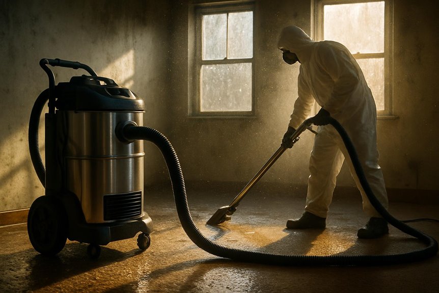 mold cleanup water extraction